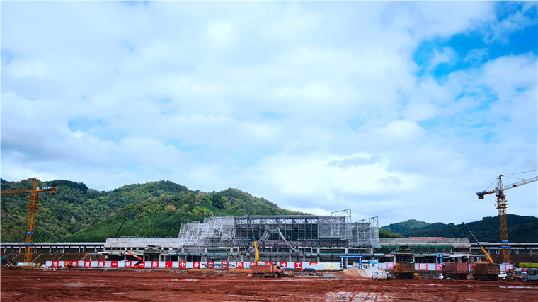 中老铁路：国内段站房主体装饰装修6月底完成