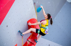 攀岩世界杯盐湖城站张悦彤跻身女子攀石半决赛