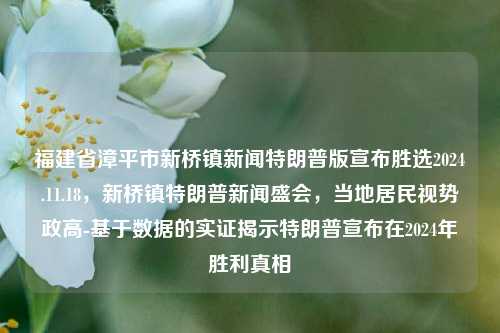 福建省漳平市新桥镇新闻特朗普版宣布胜选2024.11.18，新桥镇特朗普新闻盛会，当地居民视势政高-基于数据的实证揭示特朗普宣布在2024年胜利真相，基于数据实证的胜利真相，新桥镇特朗普新闻盛会揭示的漳平市选举结果