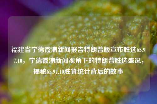 福建省宁德霞浦新闻报告特朗普版宣布胜选65.97.10，宁德霞浦新闻视角下的特朗普胜选盛况，揭秘65.97.10胜算统计背后的故事，宁德霞浦新闻视角下的特朗普胜选盛况，揭秘65.97.10胜算统计幕后故事