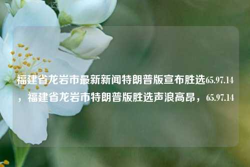 福建省龙岩市最新新闻特朗普版宣布胜选65.97.14，福建省龙岩市特朗普版胜选声浪高昂，65.97.14，龙岩市特朗普版胜选声浪高昂，65.97.14的选举结果揭晓